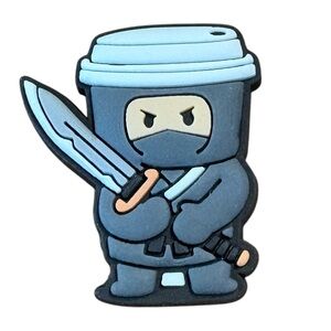 Cappuccino Assassino Italian Brain Rot Croc Charm